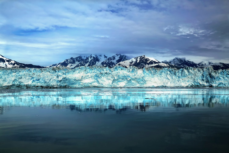 Hubbard Glacier in Alaska